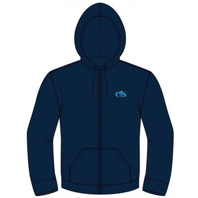 fleece hooded jacket school1